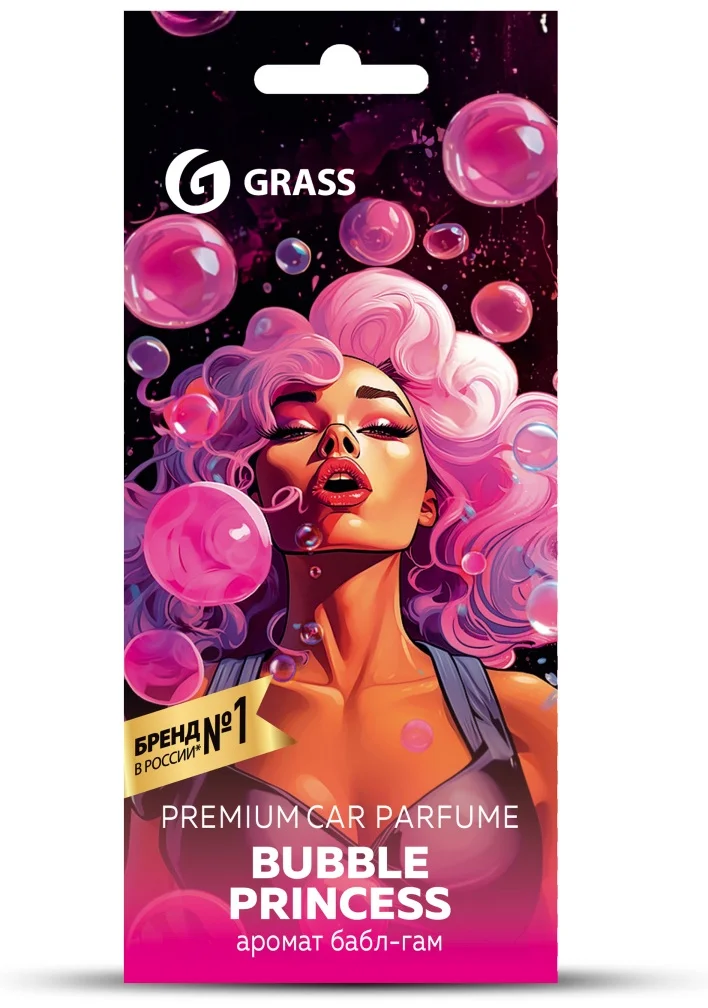 Ароматизатор автомобильный Grass AC-0203 Bubble princess купить,NaN