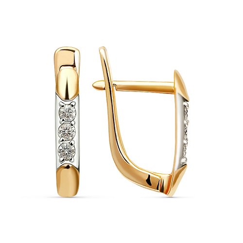 Серьги Кристалл NL328 2,35гр.