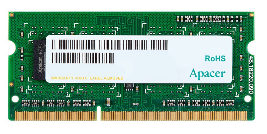 Оперативная память Apacer DS.04G2K.KAM PC3-12800 4Gb