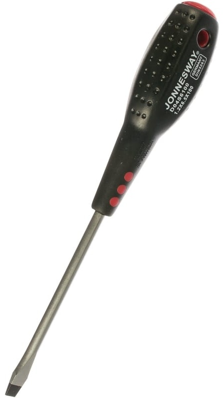 Отвертка шлицевая 6,5 х 100 мм JONNESWAY D04S6100 