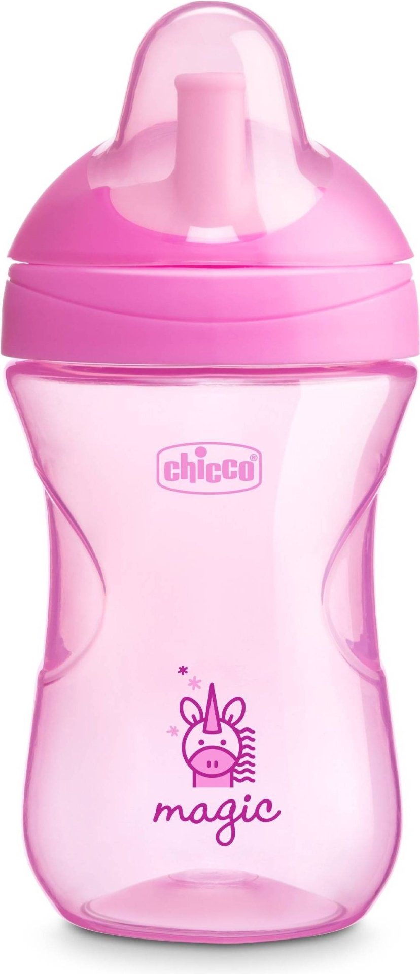 Поильник-непроливайка Chicco 00006941110180, 266 мл, силикон, пластик
