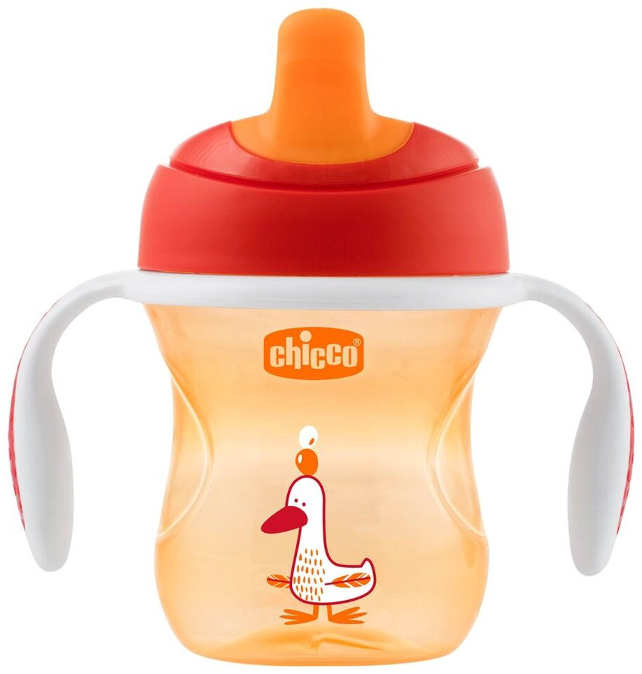 Поильник-непроливайка Chicco 1267057 Training Cup, 200 мл, пластик/силикон купить,NaN