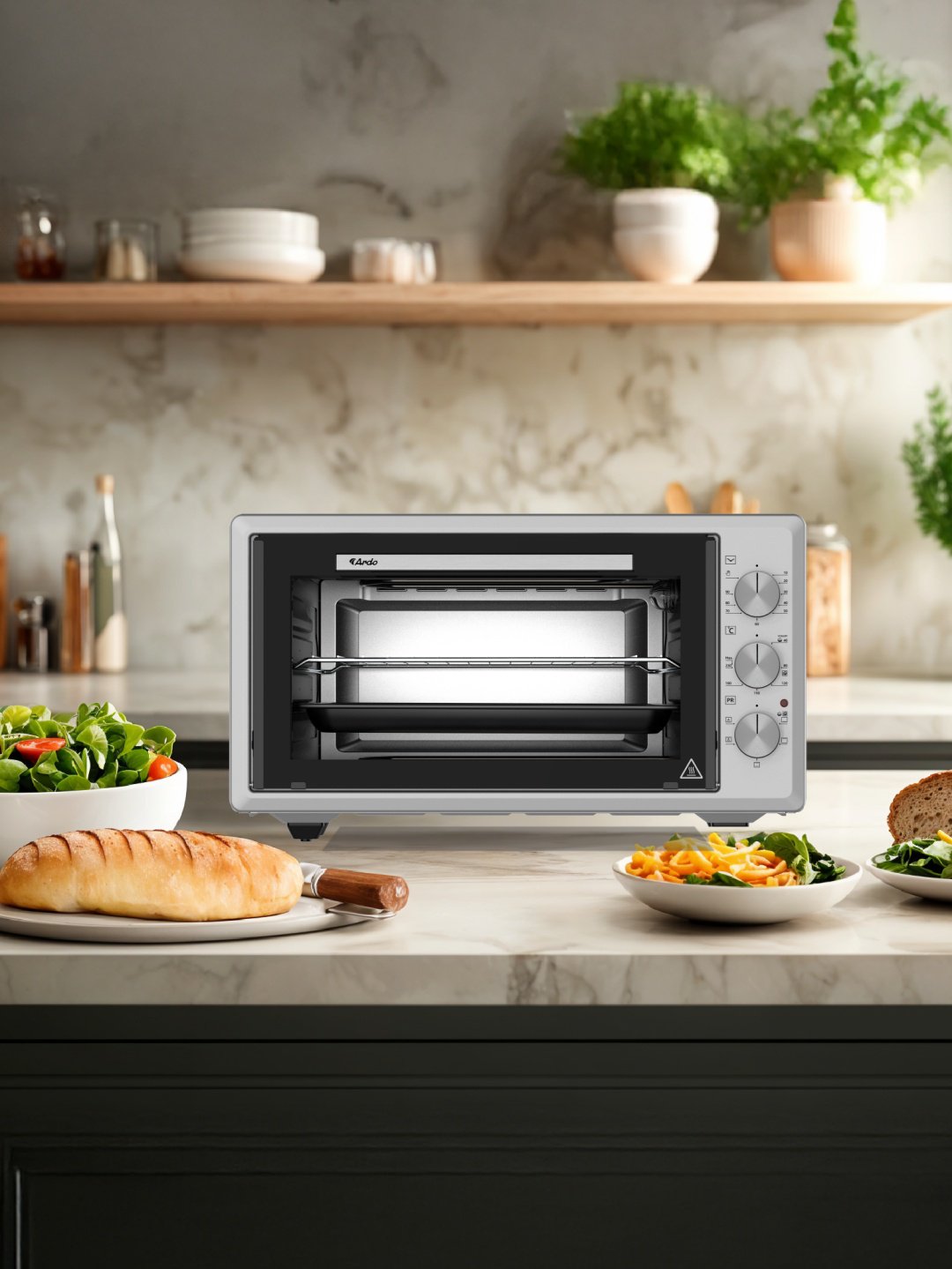Настольная электропечь Ardo MO4552S2 стальной - ForteMarket Настольная электропечь Ardo MO4552S2 стальной купить,0