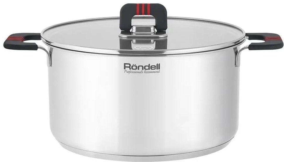 Кастрюля 5.2 л, Rondell RDS-1638 нержавеющая сталь купить,NaN