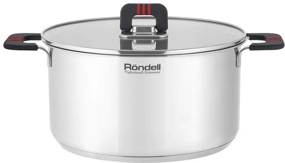 Кастрюля 5.2 л, Rondell RDS-1638 нержавеющая сталь купить,NaN