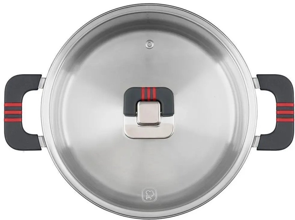 Кастрюля 5.2 л, Rondell RDS-1638 нержавеющая сталь купить,NaN