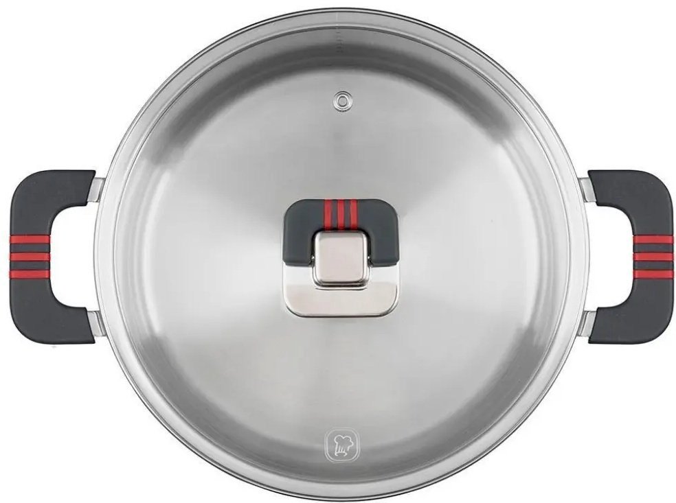 Кастрюля 5.2 л, Rondell RDS-1638 нержавеющая сталь купить,NaN