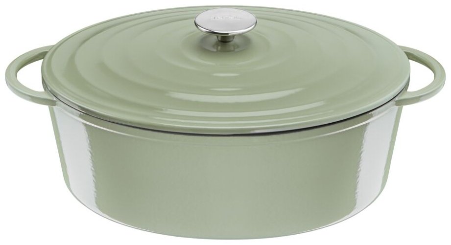 Кастрюля 7.2 л, Tefal Lov E2580605 чугун купить,NaN