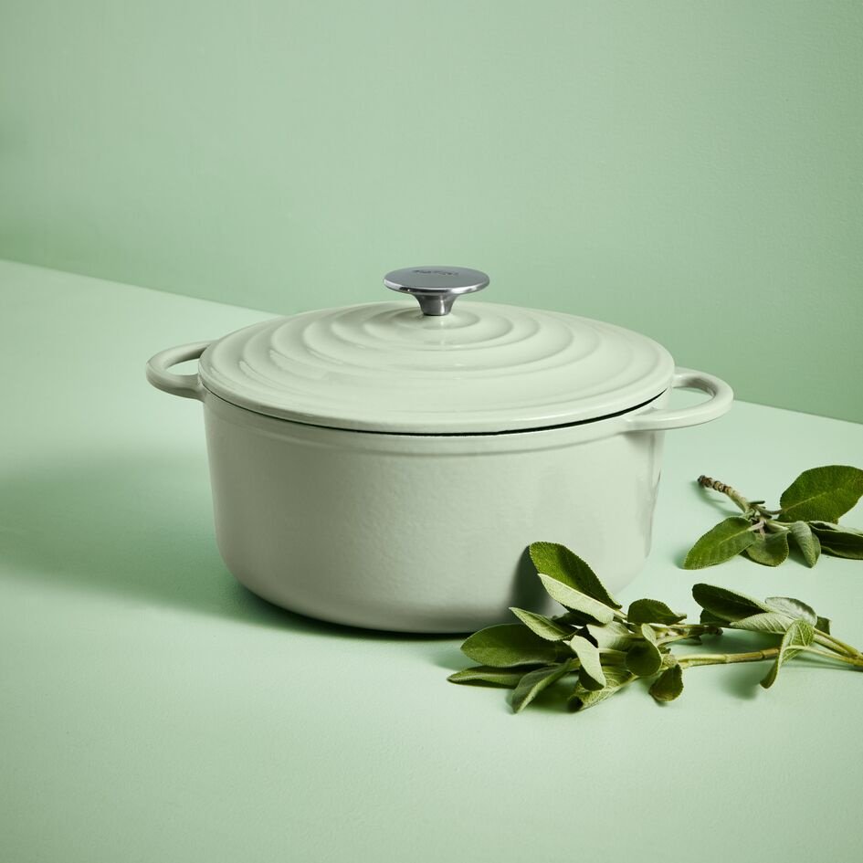 Кастрюля 7.2 л, Tefal Lov E2580605 чугун купить,NaN