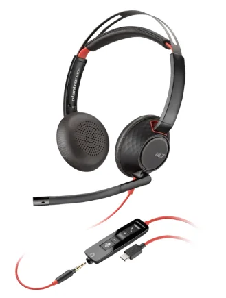 Наушники Poly BW 5220 USB-C HS 3.5mmP USB-C/A 8X231AA Black купить,NaN