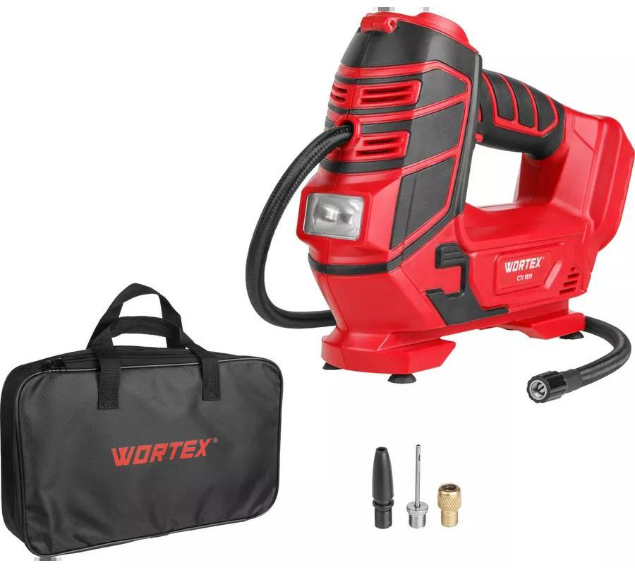 Автокомпрессор WORTEX цифровой Компрессор автомобильный аккумуляторный CTI 1811 ALL1 SOLO купить,NaN