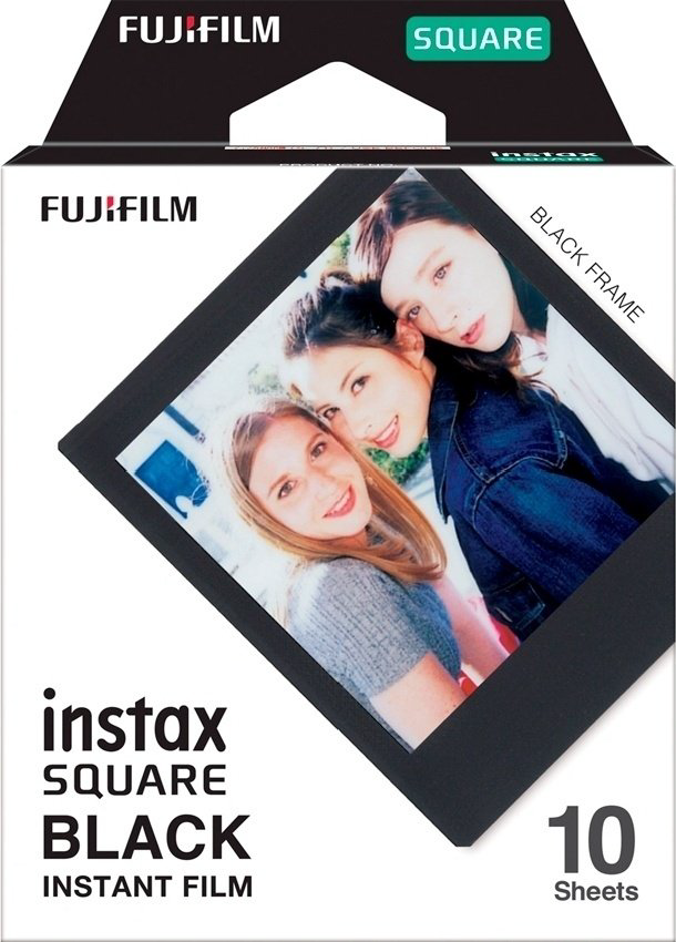 Фотопленка Fujifilm Instax Square Black 10 шт купить,NaN