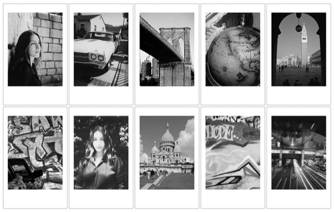 Фотопленка Fujifilm Monochrome Instax MINI WW1 10 шт
