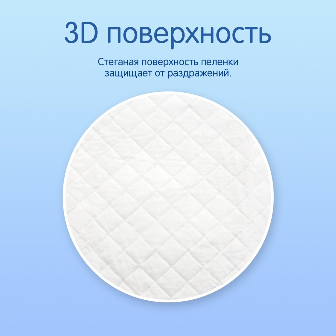Пеленка одноразовая Joonies 1443667, 10 шт, 45x60 см - ForteMarket Пеленка одноразовая Joonies 1443667, 10 шт, 45x60 см купить,0