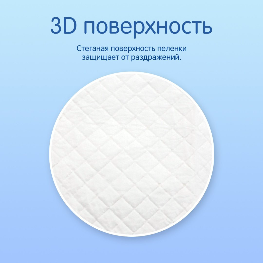 Пеленка одноразовая Joonies 1443667, 10 шт, 45x60 см купить,NaN