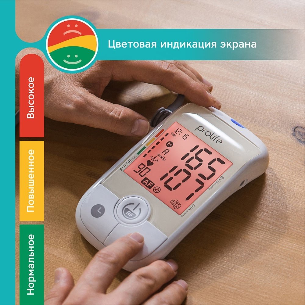 Тонометр Prolife PA3 Backlight автоматический на плечо - ForteMarket Тонометр Prolife PA3 Backlight автоматический на плечо купить,0