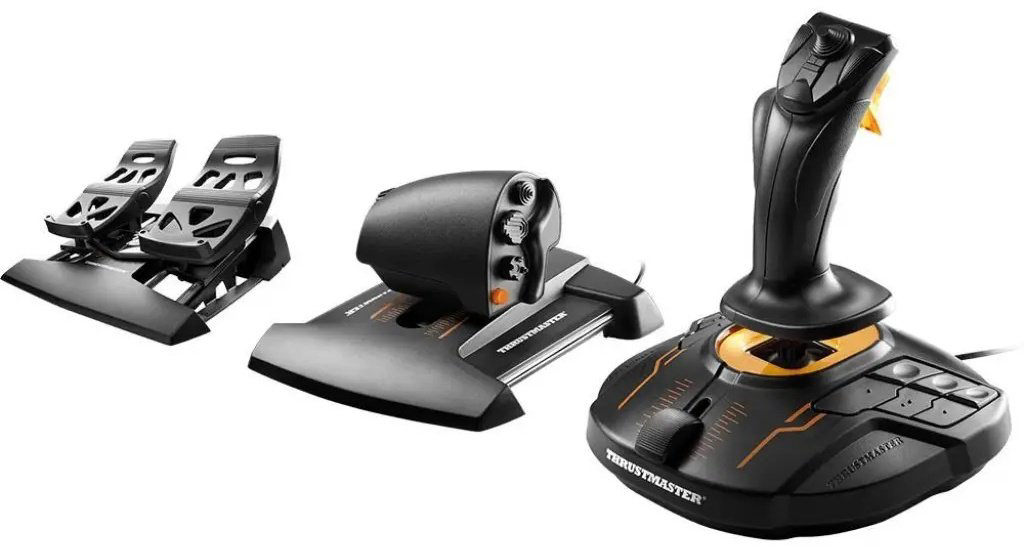 Игровой контроллер Thrustmaster T-16000M FCS Flight Pack черный купить,NaN