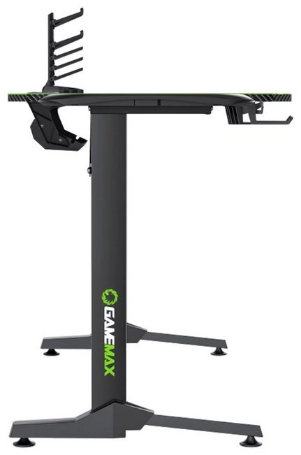 Стол компьютерный Game Max D140 Carbon RGB, 140х60x77 см, черный купить,NaN