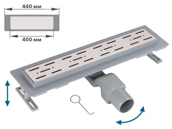 AV Engineering трап AVE5016540 (6.5х44 см) купить,0