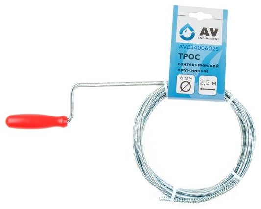 AV Engineering трос сантехнический AVE34006025 250 см
