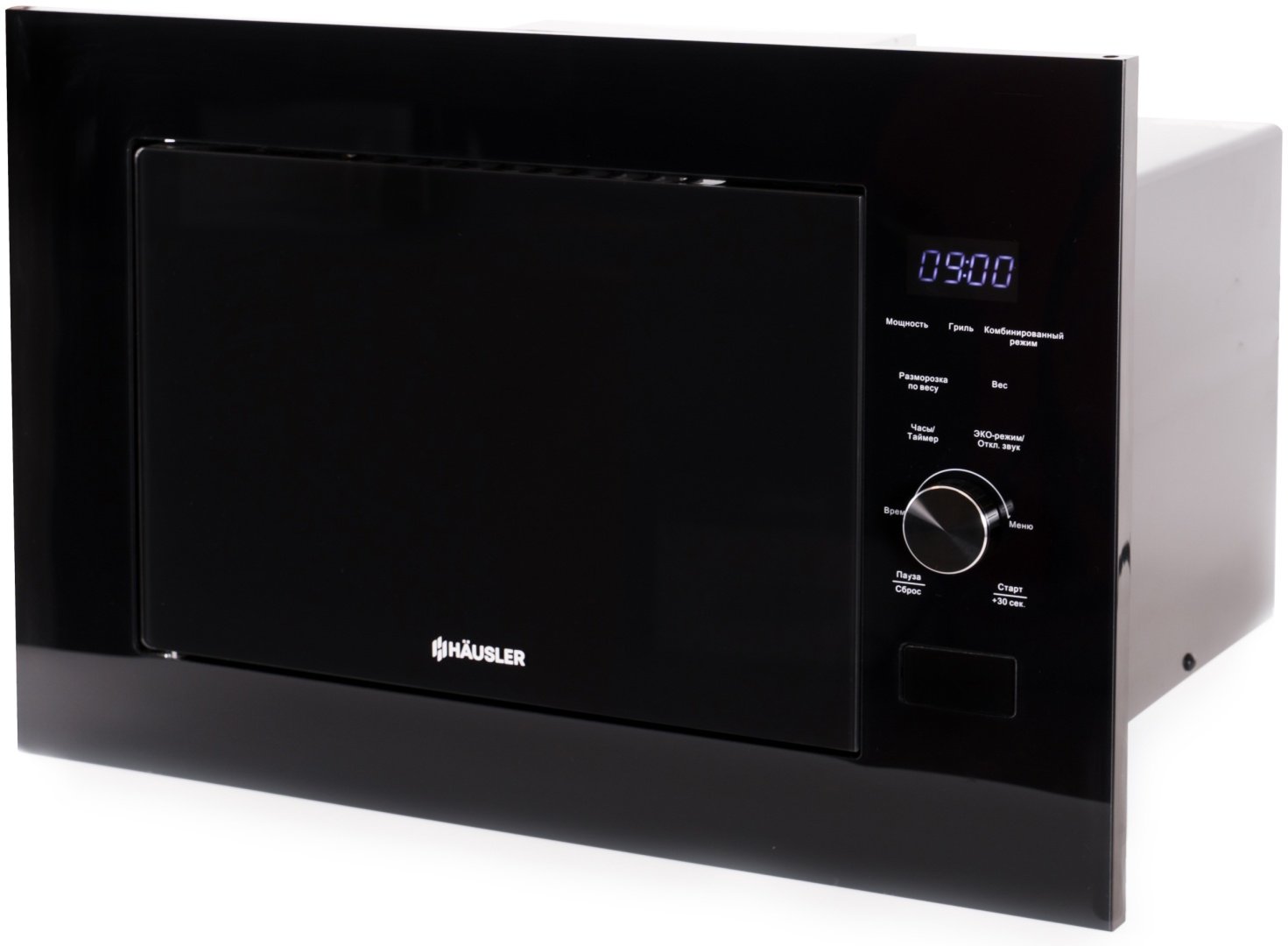 Микроволновая печь HAUSLER HLS-BI-25LD9A8B черный купить,NaN