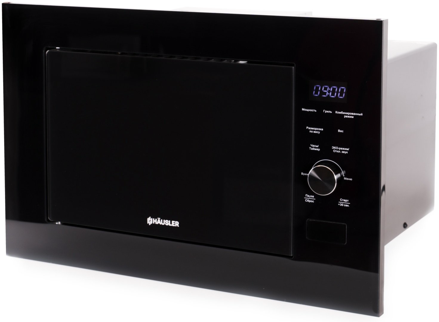 Микроволновая печь HAUSLER HLS-BI-25LD9A8B черный купить,NaN