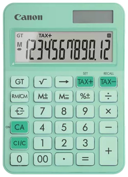 Canon LS-125KB, 12-разрядный, зеленый