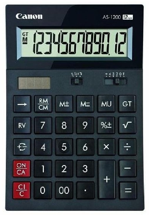 Canon настольный AS-1200 1616 черный