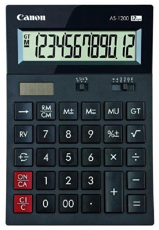 Canon настольный AS-1200 1616 черный