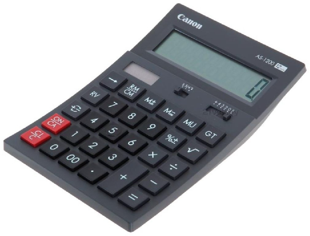 Canon настольный AS-1200 1616 черный