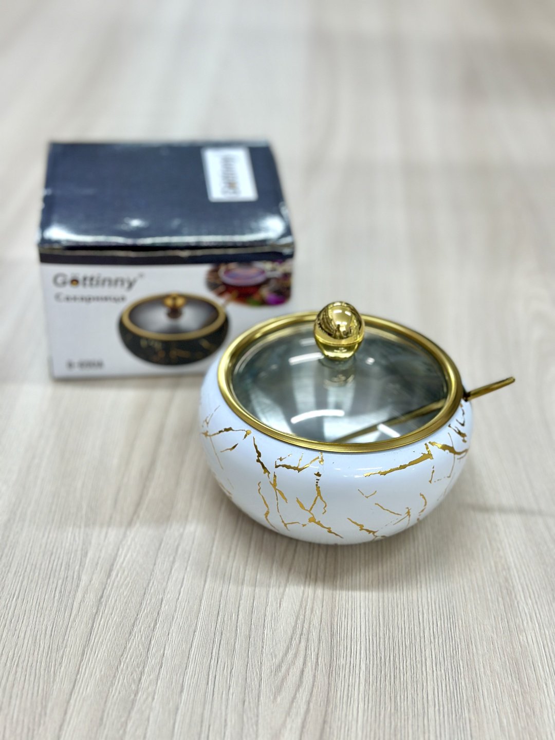 Сахарница 0832 1 шт, нержавеющая сталь