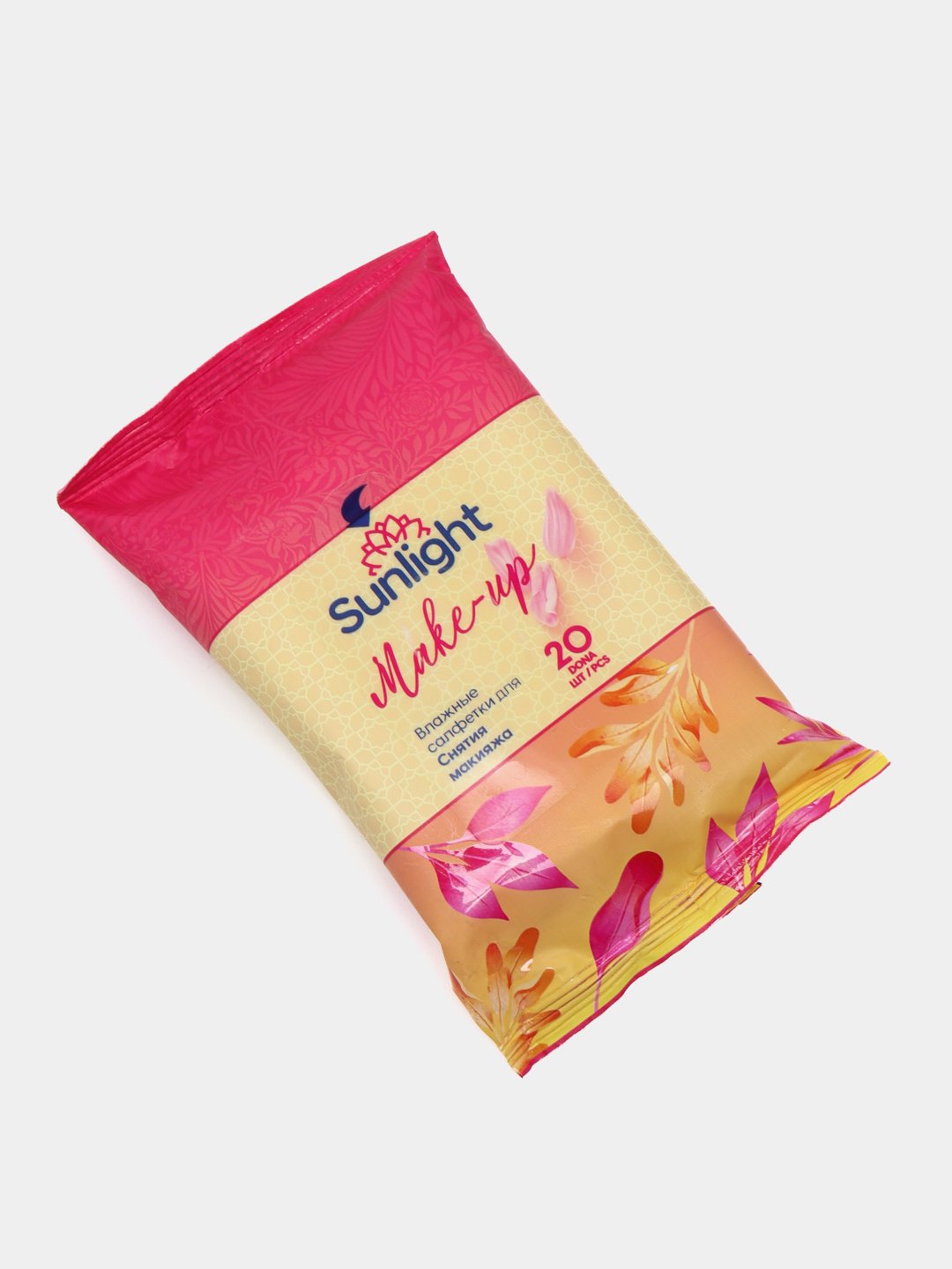 Влажные салфетки Sunlight Make Up 20шт 20 шт купить,0