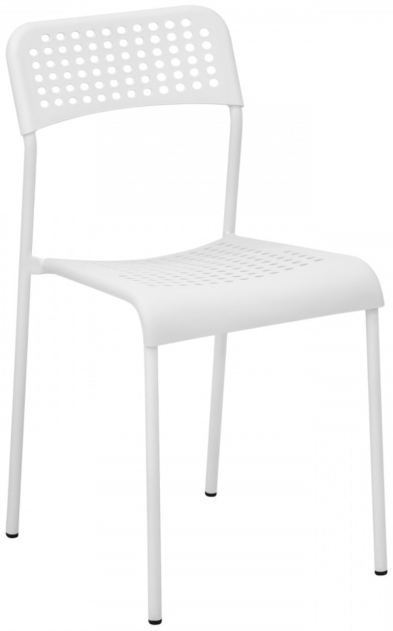 Стул 0125, 78x38x40 см, белый 1 шт. купить,NaN