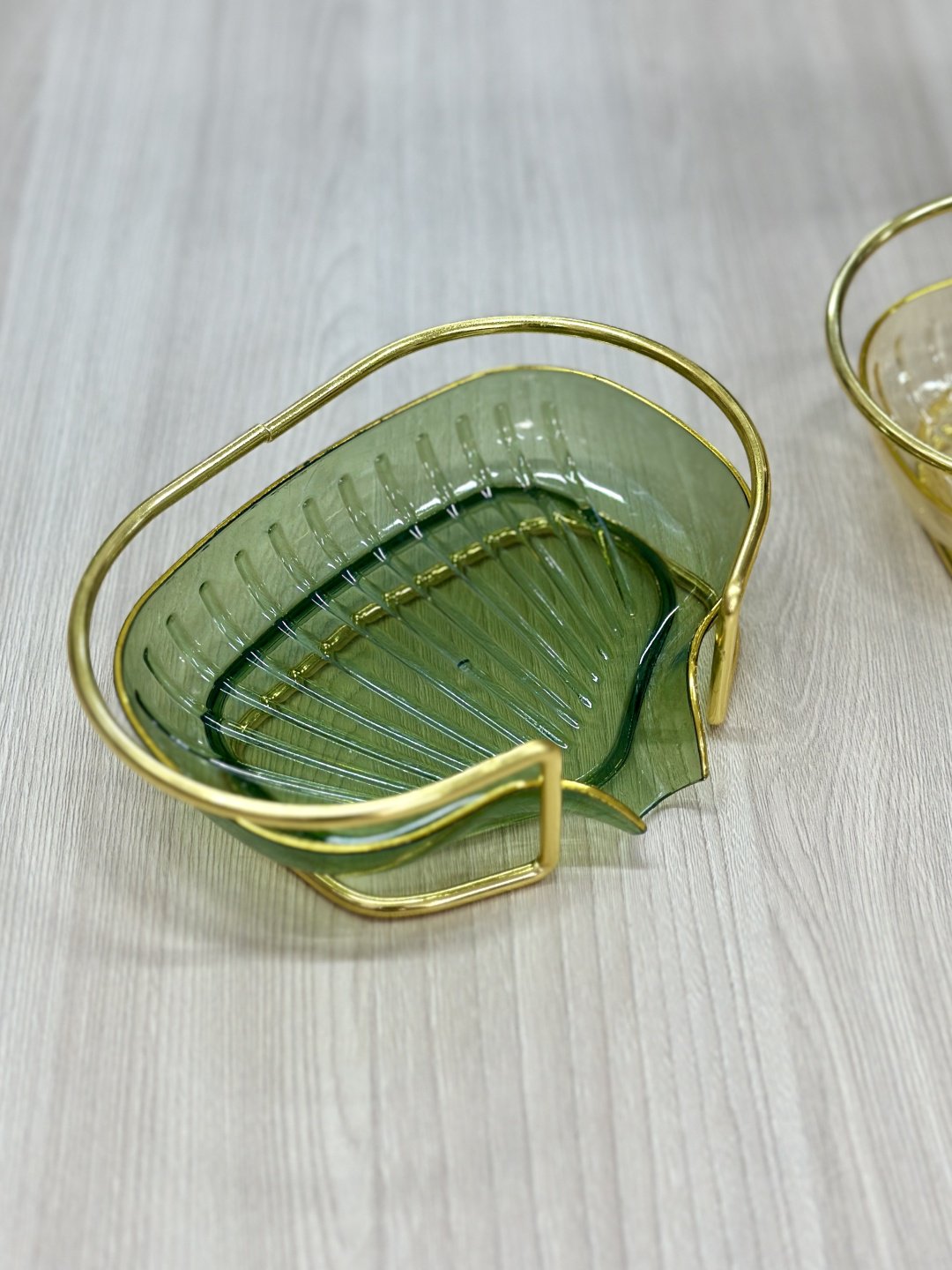 Мыльница 1778 1 шт, металл, пластик