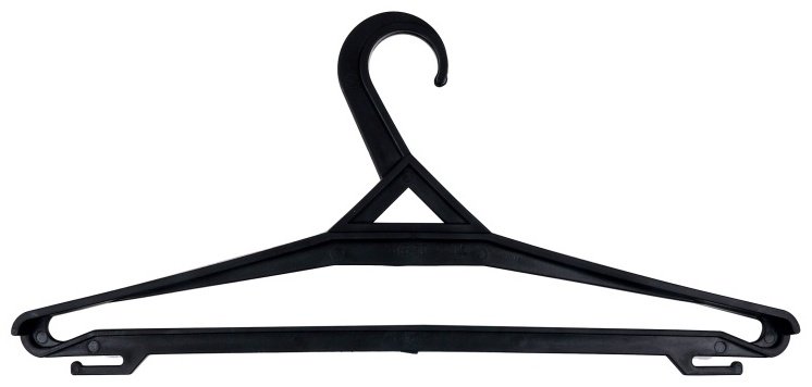 Вешалка PLASTIKA 4870007561561 черный 1 шт