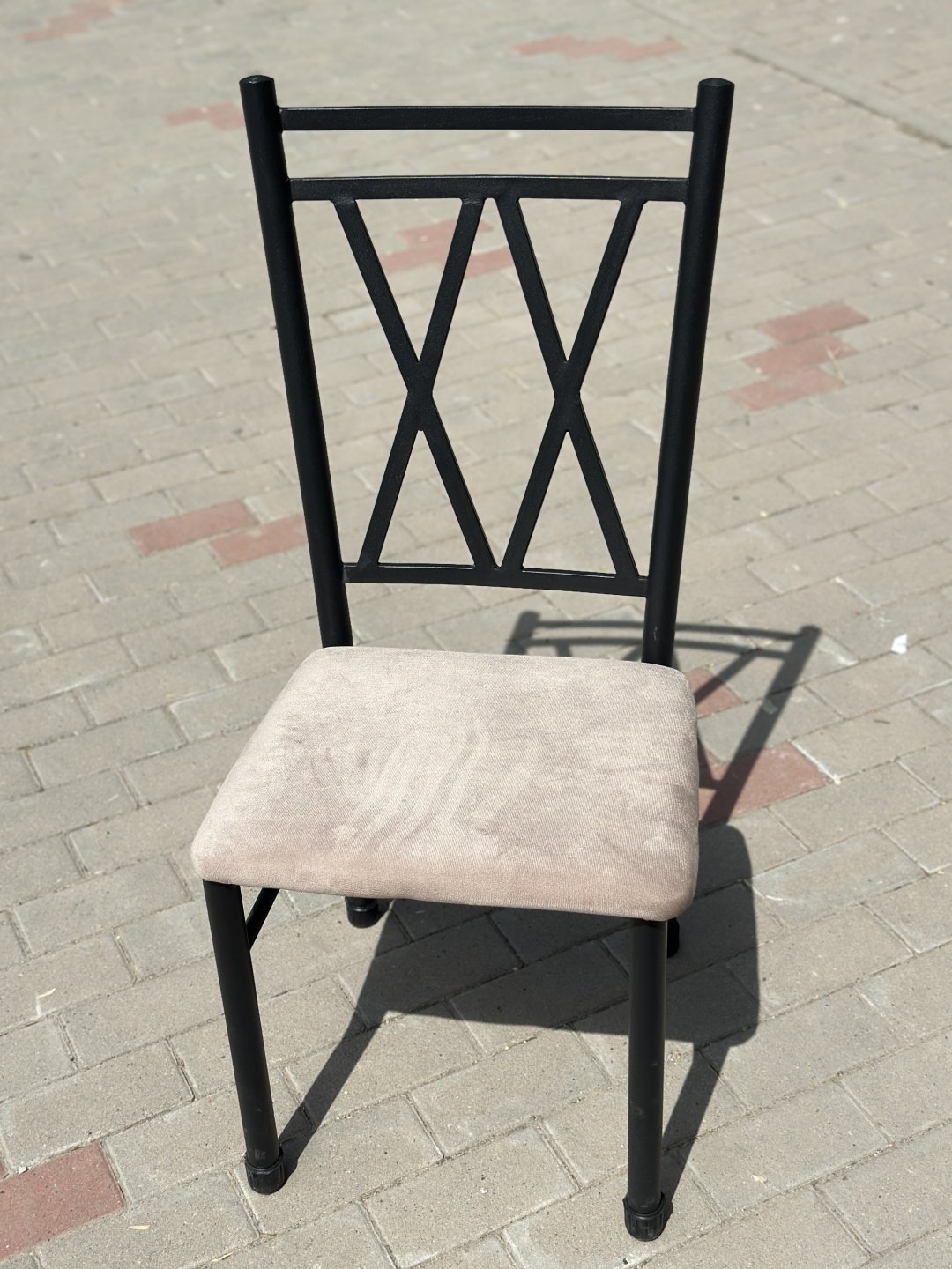 Стул 2071, 98x45x38 см, бежевый 1 шт.