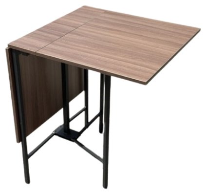 Обеденный стол Рондо, 110х60x75 см, ЛДСП, темно-коричневый купить,NaN