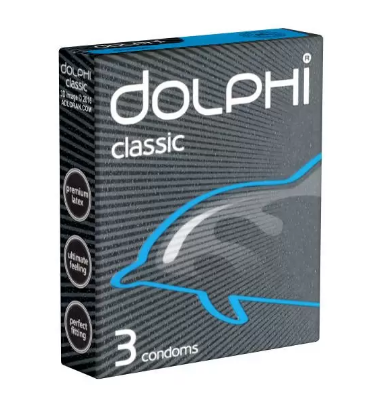 Dolphi Презервативы латексные классические №3/уп