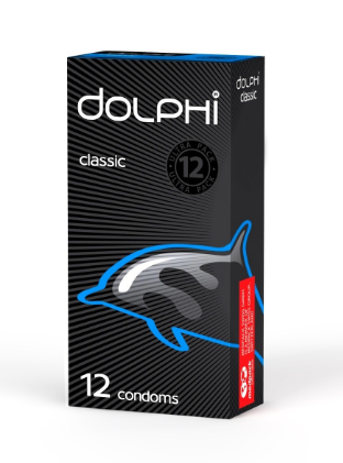 Dolphi Презервативы латексные классические №12/уп