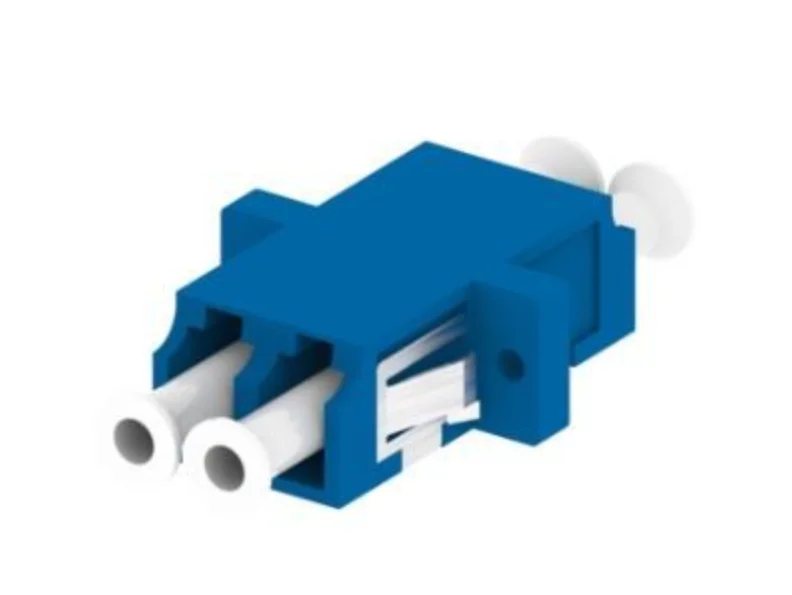 Адаптер FO Adapter Duplex LC SM with flange blue купить,4990