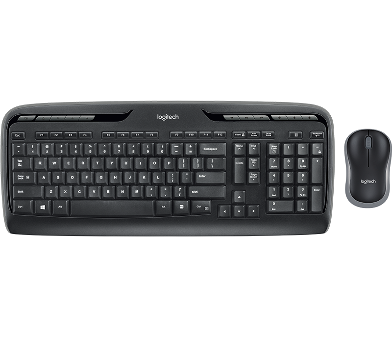 Клавиатура+мышь Logitech MK330 черная