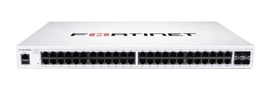 Коммутатор FortiSwitch-148F-FPOE is a performance/price competitive L2+ management switch with 48x GE port + 4x SFP+ port + 1x RJ45 console. Port 1- 48 are POE p