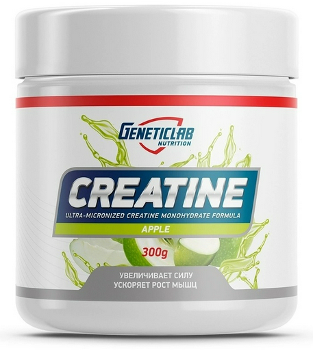Креатин Geneticlab Nutrition Creatine яблоко 300 гр