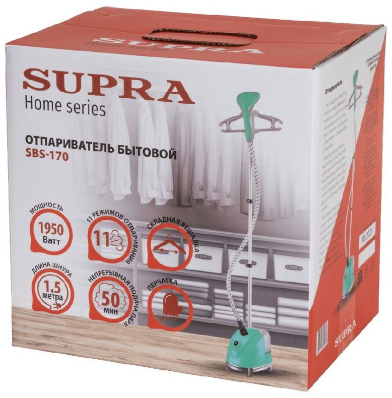 Отпариватель SUPRA SBS-170 бирюзовый - ForteMarket Отпариватель SUPRA SBS-170 бирюзовый купить,0