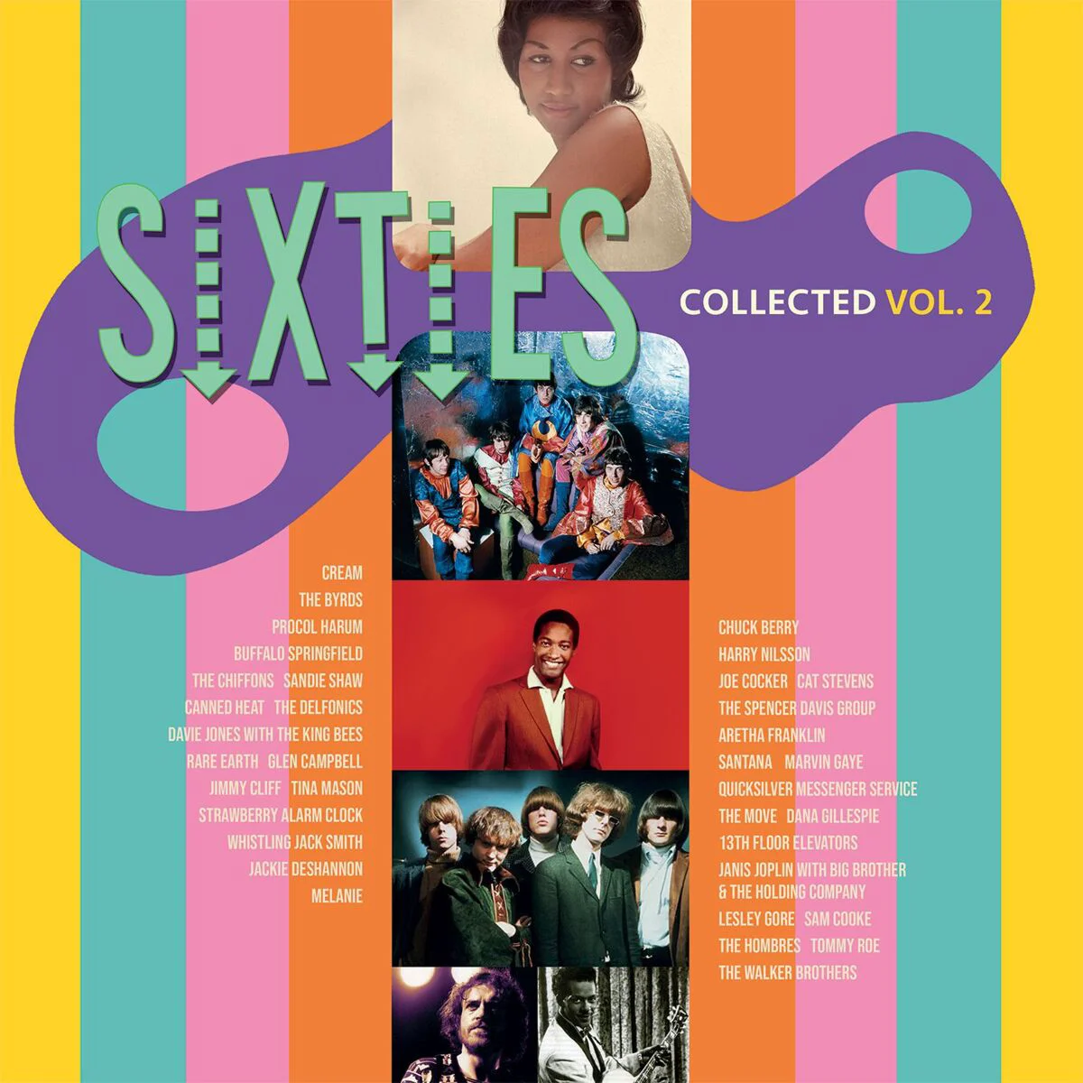 Пластинка #Sixties Collected Vol.2 (Coloured) 2LP купить,NaN