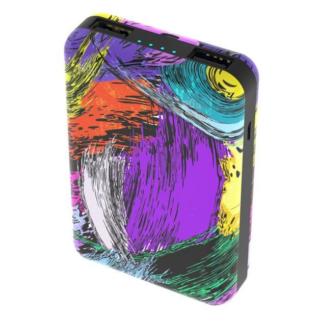Power Bank Ritmix RPB-10007 10000mAh Paint разноцветный купить,NaN