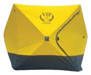 Палатка VIP STINGER для рыбалки 4-местная желтый