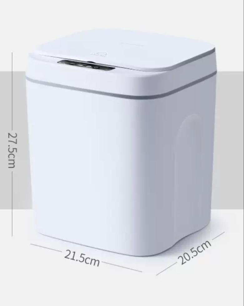 Мусорное ведро с крышкой сенсорное_SMART-02 12 л