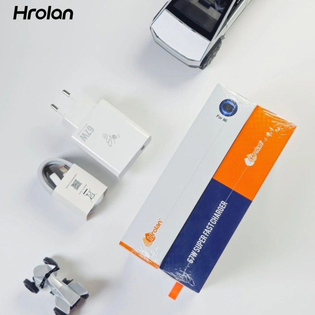Зарядное устройство Hrolan A06 67W USB Type-C белый купить,8000