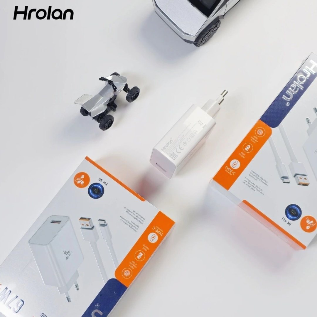 Зарядное устройство Hrolan A06 67W USB Type-C белый купить,8000
